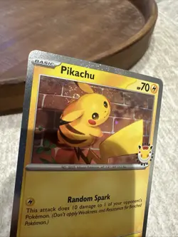 2026 Pokemon Day Pikachu 051/162 Stamped Promo HOLO SWIRL | NM - Image 2