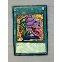 Yugioh TCG TOCH-EN057 Pot Of Desires Rare 1st Ed - Image 1