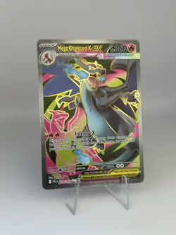 Pokemon TCG Mega Charizard X EX 109/094 Ultra Rare Phantasmal Flames - Image 1