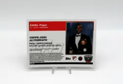 2025 Topps Chrome MLS 1995 Auto Black Donut Holes 6/10 Eddie Pope D.C. United - Image 4