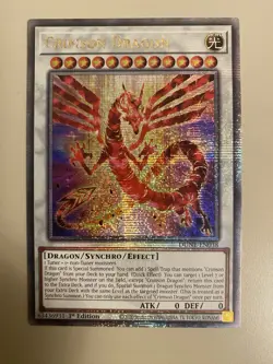 Crimson Dragon Dune Quarter Century - Secret Rare 1st Edition - Image 1