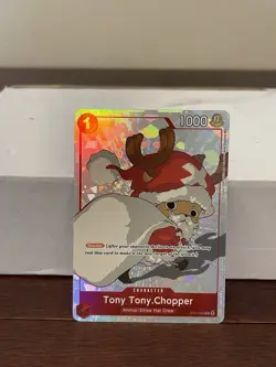 Tony Tony. Chopper Gift Collection 2023 ST01-006 Alt Art Holo Foil One Piece NM - Image 1