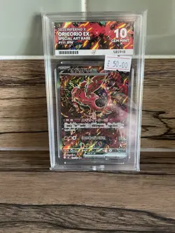 ACE 10 Oricorio EX 111/080 SAR Japanese Pokemon Card Inferno X GEM MINT - Image 1