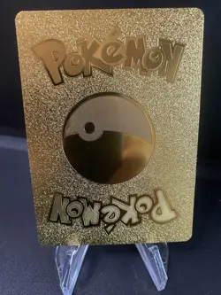 Charizard GX | Pokemon Gold Foil Fan Art Display Card - Image 2