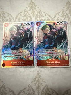 One Piece Card Game Roronoa Zoro EB04-007 SR Foil New EN - Image 1