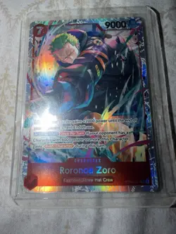 One Piece Card Game Roronoa Zoro EB04-007 SR Foil New EN - Image 2