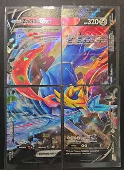 Zacian V-UNION [Set of 4] SWSH: Sword & Shield Promo Cards Holo - Image 1
