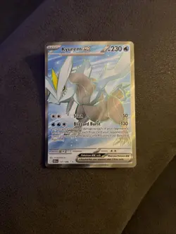 Pokemon TCG Black Bolt Kyurem EX 157/086 Ultra Rare Card - Image 1
