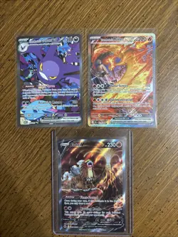Pokemon SIR 3 Card Premium Lot Modern With Gg36/Gg70 - Image 1