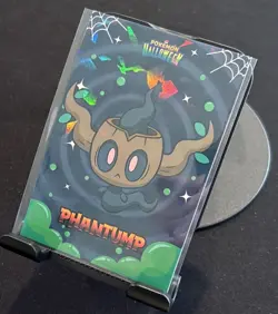 Rare Pokemon Halloween Full Art Phantump Card Database Low Pop Card 🎃 - Image 1