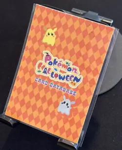 Rare Pokemon Halloween Full Art Phantump Card Database Low Pop Card 🎃 - Image 2