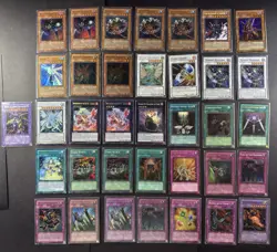 Yu-Gi-Oh! TCG - Lot of 36 Cards - Heavily Played (HP) to Damaged (DMG) - Image 1