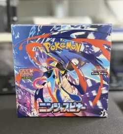 Ninja Spinner M4 Booster Box Mega Evolution EX IN STOCK Pokemon Card Japanese - Image 1