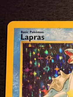 Lapras 10/62 Pokemon TCG Fossil Holo Foil Rare Card Lightly Played LP - Image 2