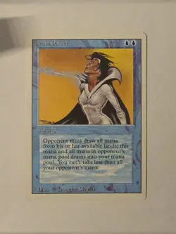Magic The Gathering, Drain Power, Revised Edition, Regular - Image 1