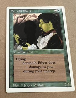 Serendib Efreet - Revised - MTG - Magic the Gathering - Image 1