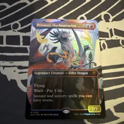 Prismari, the Inspiration (Borderless) Secrets of Strixhaven Foil - Image 1