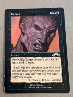 Hatred - Exodus - MTG - Magic the Gathering - Image 1