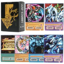Yugioh Anime Style Cards 100 Pcs DIY - Image 1
