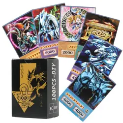 Yugioh Anime Style Cards 100 Pcs DIY - Image 2
