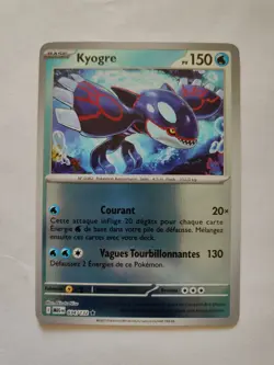 Carte Pokemon - Kyogre Reverse 034/132 - Mega Evolution ME01 - Image 1