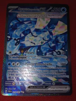 OGERPON MASQUE DU PUITS EX 213/167 PV210 FULLART EV6 MASCA CARTE POKEMON FR RARE - Image 3