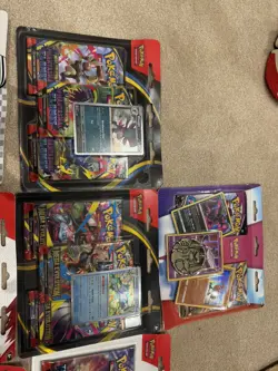 Pokemon TCG X10 Different Triple Blister Brand New Sealed S&S S&V Mega evolution - Image 4