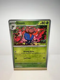 Gloom 002/197 Common Obsidian Flames Pokemon Reverse Holo Near Mint - Image 1