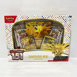 Zapdos EX Collection - Pokemon Scarlet & Violet 151 - Sealed Box - Image 1