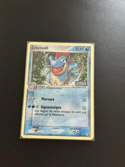 CROCRODIL STAMP 38/115 HOLO REVERSE BLOC EX FORCES CACHEES POKEMON FR - Image 3