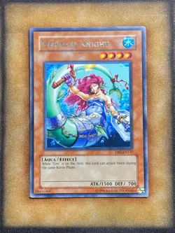 Yugioh Mermaid Knight DR2-EN137 Rare NM - Image 1