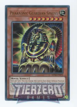 Yugioh MP22-EN070 Pharaonic Guardian Sphinx Ultra Rare 1st Edition Near Mint - Image 1