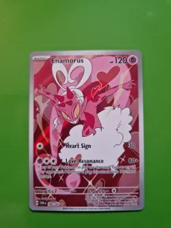 Pokemon TCG Enamorus Twilight Masquerade Illustration Rare Card 180/167 - Image 1