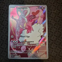 Pokemon TCG Enamorus Twilight Masquerade Illustration Rare Card 180/167 NM - Image 1