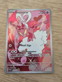Pokemon TCG Enamorus Twilight Masquerade Illustration Rare Card 180/167 - Image 1