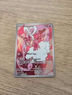Pokemon TCG Enamorus Twilight Masquerade Illustration Rare Card 180/167 - Image 2