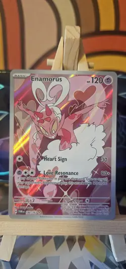 Pokemon TCG Enamorus Twilight Masquerade Illustration Rare Card 180/167 NM - Image 1