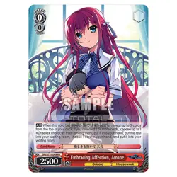 Weiss Schwarz The Fruit of Grisaia Embracing Affection, Amane (RR) GRI/S72-E049 - Image 1