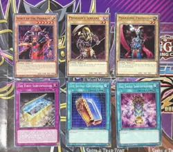 Yugioh Spirit of The Pharaoh Speed Duel Cards Lot of 6 - Image 1