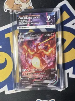 Pokemon TCG Charizard VMAX SWSH261 Ultra Premium Collection Ace 9 Mint - Image 1