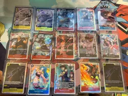 Bandai One Piece Card Game 129 SR Card Lot English Mixed OPs. All SRs - Image 1