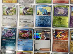 Pokemon Holos Only Card Lot of 40+ Mixed TCG Reverse Full Foil 2023 Collection - Image 4