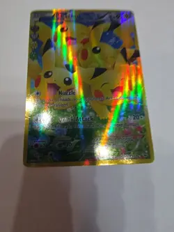 Pokemon Pikachu TCG Holo Card RC29/RC32 Full Art Ultra 2016 Basic - Image 4