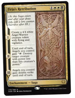 Magic the Gathering MTG Card: Firja's Retribution 210/285 KHM Rare! NM - Image 1