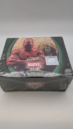 Marvel VS Web of SPIDER-MAN CCG Trading Cards Sealed WAX Box 1st Ed. 336 Cards. - Image 1