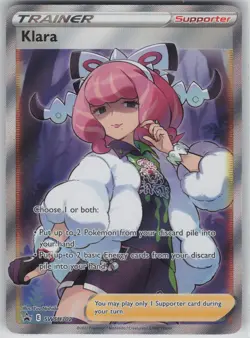 Klara (Full Art) Ultra Rare SWSH: Sword & Shield Promo Cards SWSH302 NM - Image 1