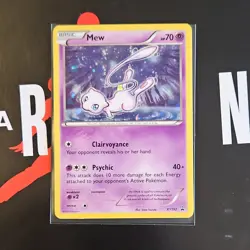 Pokemon TCG Mew XY192 XY Holo Promo Basic Psychic 70 HP English Card - Image 1