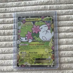 Pokemon Shaymin EX XY148 Full Art Promo Holo Card XY Pokemon TCG 6+ Age Level - Image 3