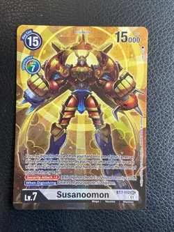Susanoomon BT7-112 SEC Next Adventure - Digimon Card - Alt Alternative Art - Image 1