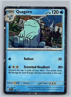 Quagsire Promo (Cosmos Holo) SV: Scarlet & Violet Promo Cards 156 NM-FREE SHIPP - Image 1